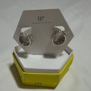 Sparkle & Shine Silver Hoop Earrings